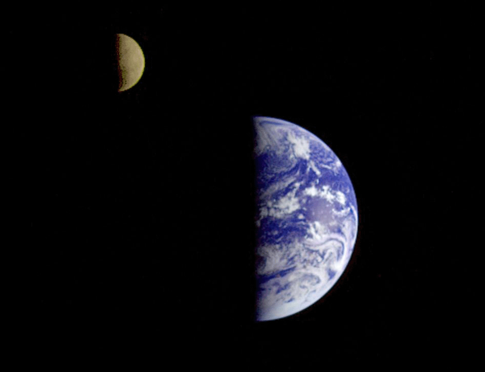 Earth and Moon